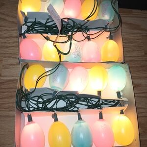 Vintage Blow Mold Easter Lights